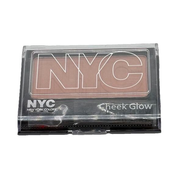 NYC New York Color Cheek Glow Powder Blush 651A Riverside Rose - NEW SEALED - Picture 1 of 2